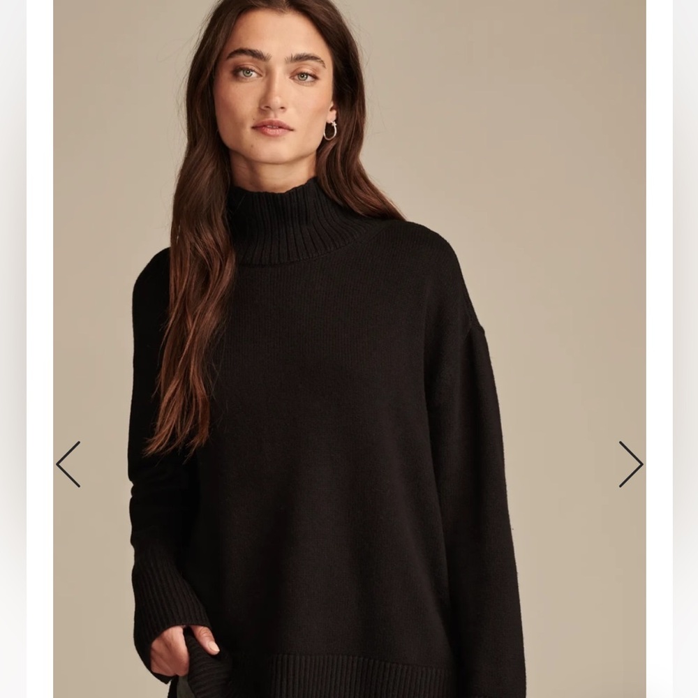 Mock Neck Tunic Sweater NWT
